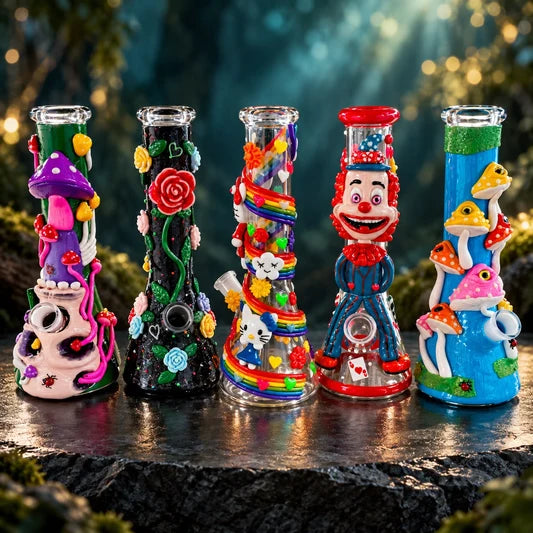 3D Print Waterpipe in Different Designs | WP5326 Main image