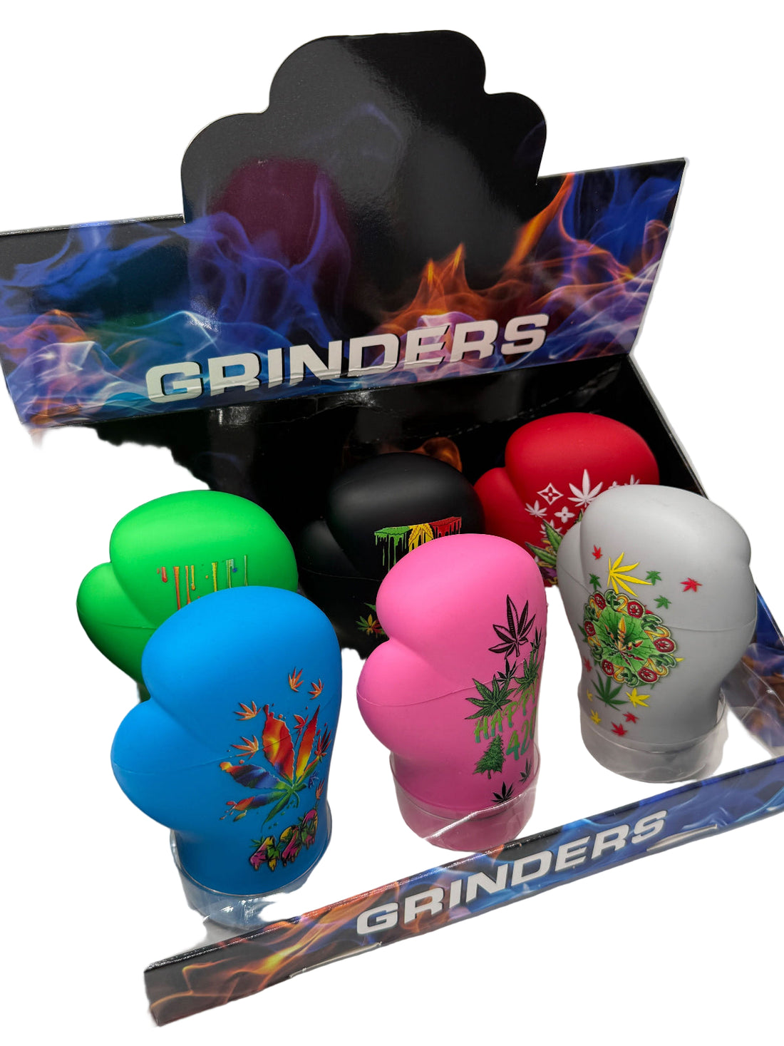 Novelty Herb Grinder with Boxing Glove Design for Smoke Shops