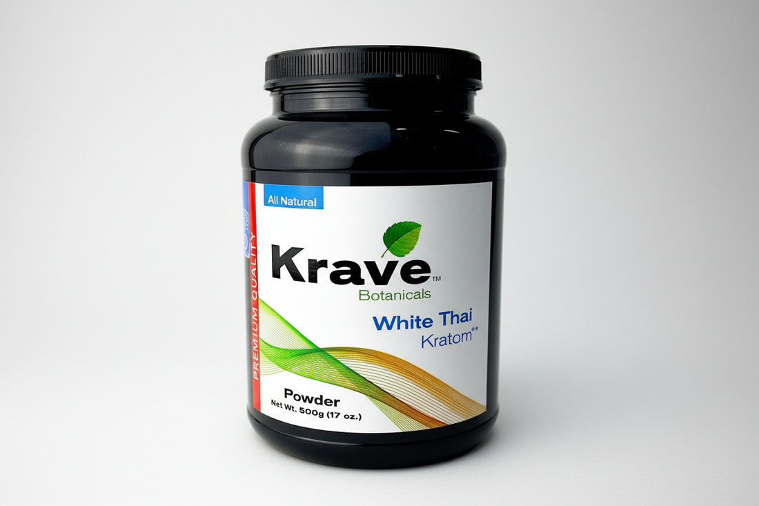 Krave Botanicals - 500 Gram Powder Kratom | Single Unit