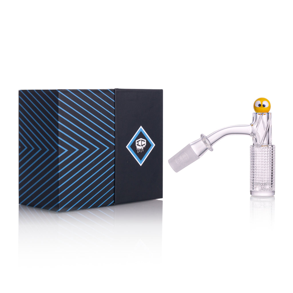 IC Quartz - Elite | 14mm 45D Banger | 99.9% Banger | Includes Carb Cap, Terp balls | 5 Colors