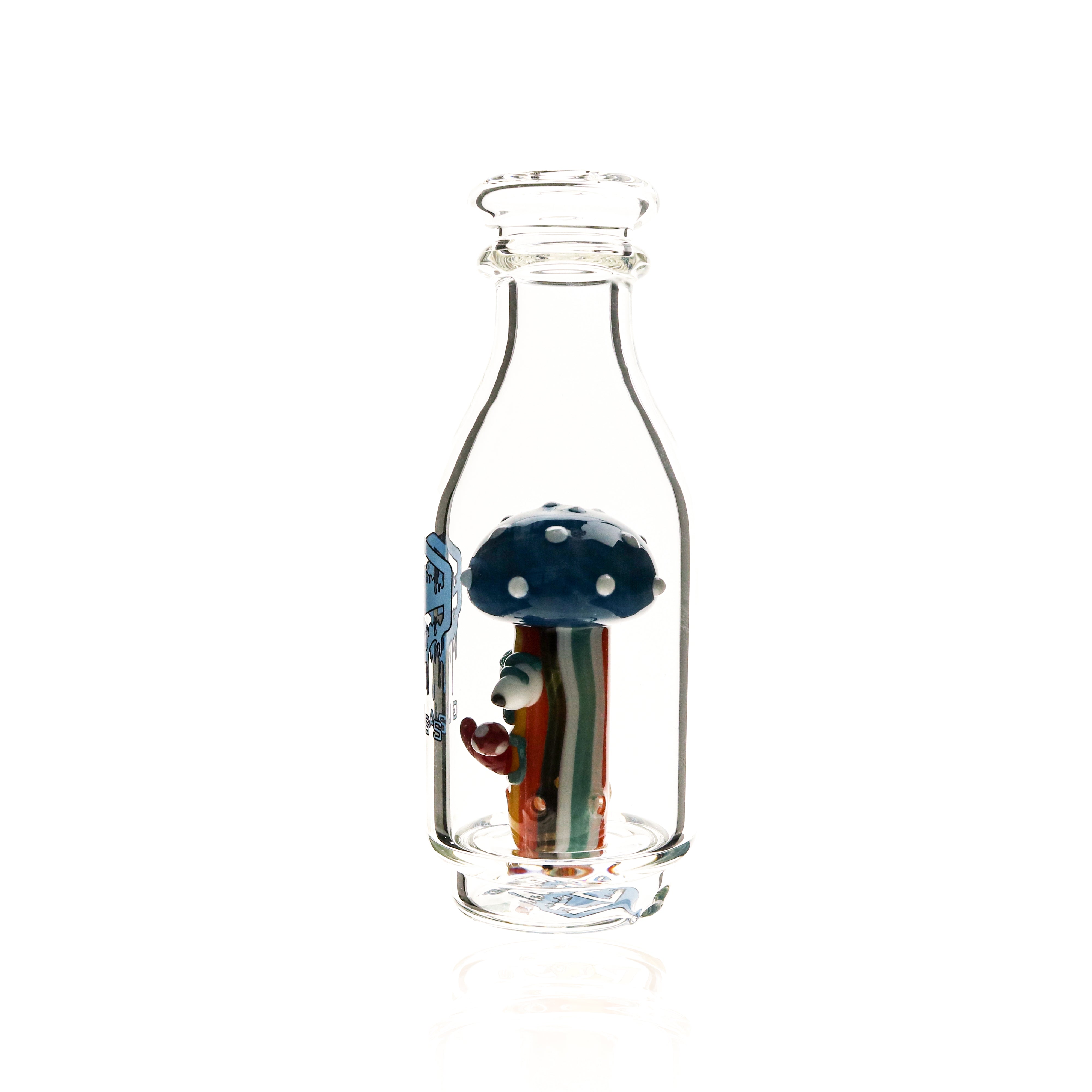 IC GLASS -  Puffco Attachment Glass With Mushroom Head perc | ICPU2050| Wholesale Secondary image
