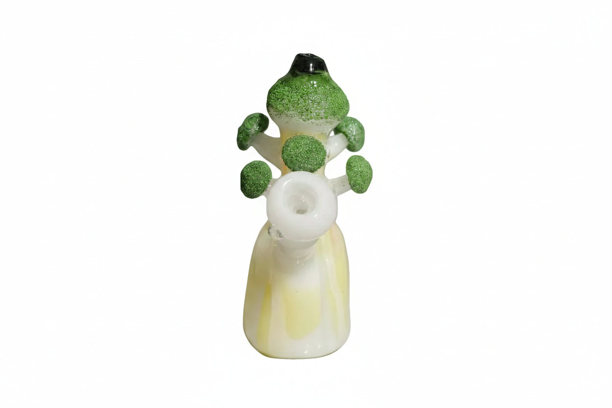 6 Inches Crafted Mushroom Tree Face Pipe | Good Quality Main image