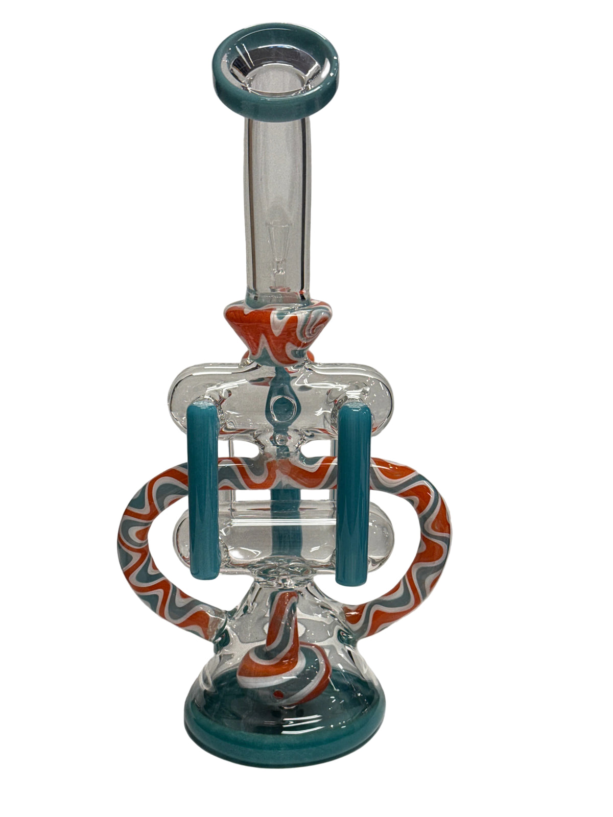 Inline Chamber recycler with multi tubes printed with Wig Wag patterns