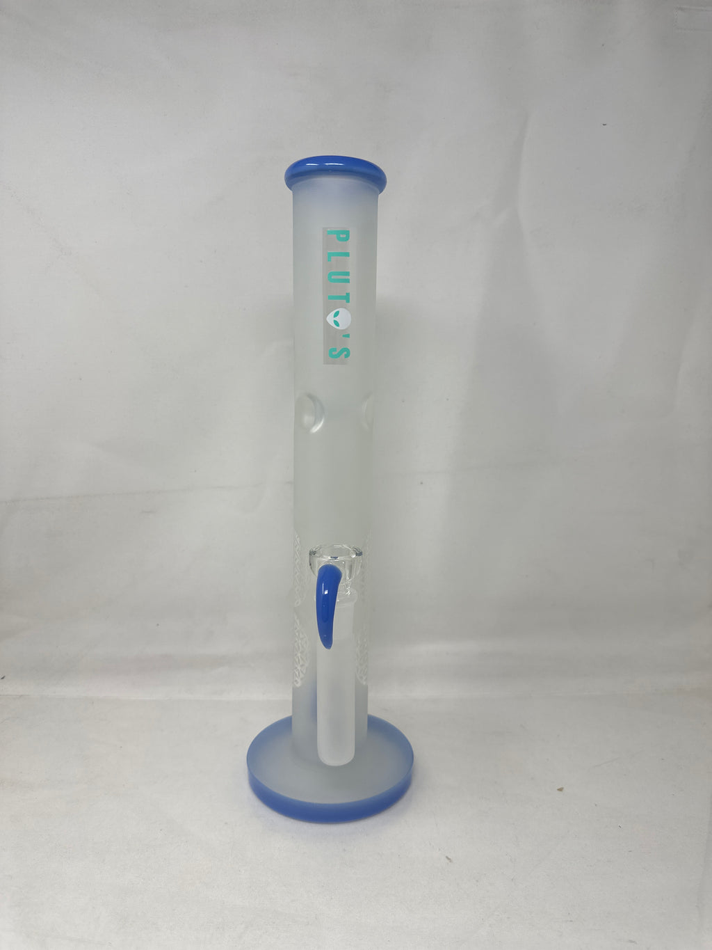 King Pluto - Frosted Design Straight Shooter with Designer bowl piece| WP4506