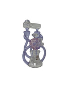 King Pluto - Double Deck Recycler Dab Rig with Diamond Knob