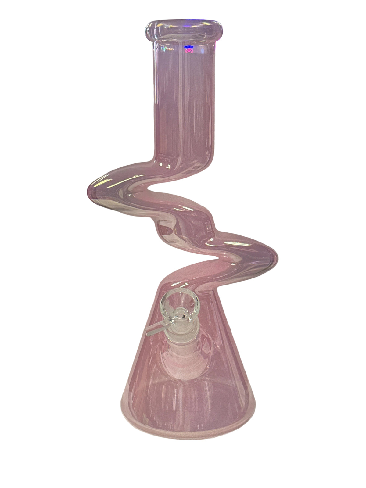 Iridescent 12 Inch Zong Glass Water Pipe