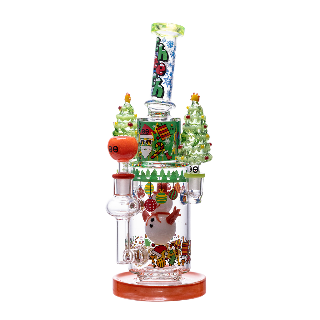 Cheech – 12.5″ Santa’s Little Helper | Wholesale Glass Water Pipe