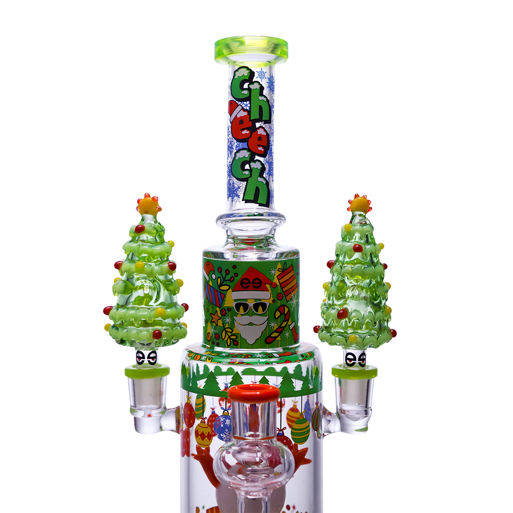 Cheech – 12.5″ Santa’s Little Helper | Wholesale Glass Water Pipe