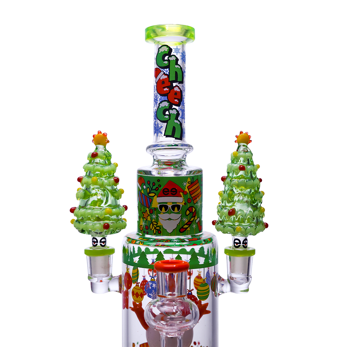 Cheech – 12.5″ Santa’s Little Helper | Wholesale Glass Water Pipe