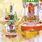 Cheech – 12.5″ Santa’s Little Helper | Wholesale Glass Water Pipe