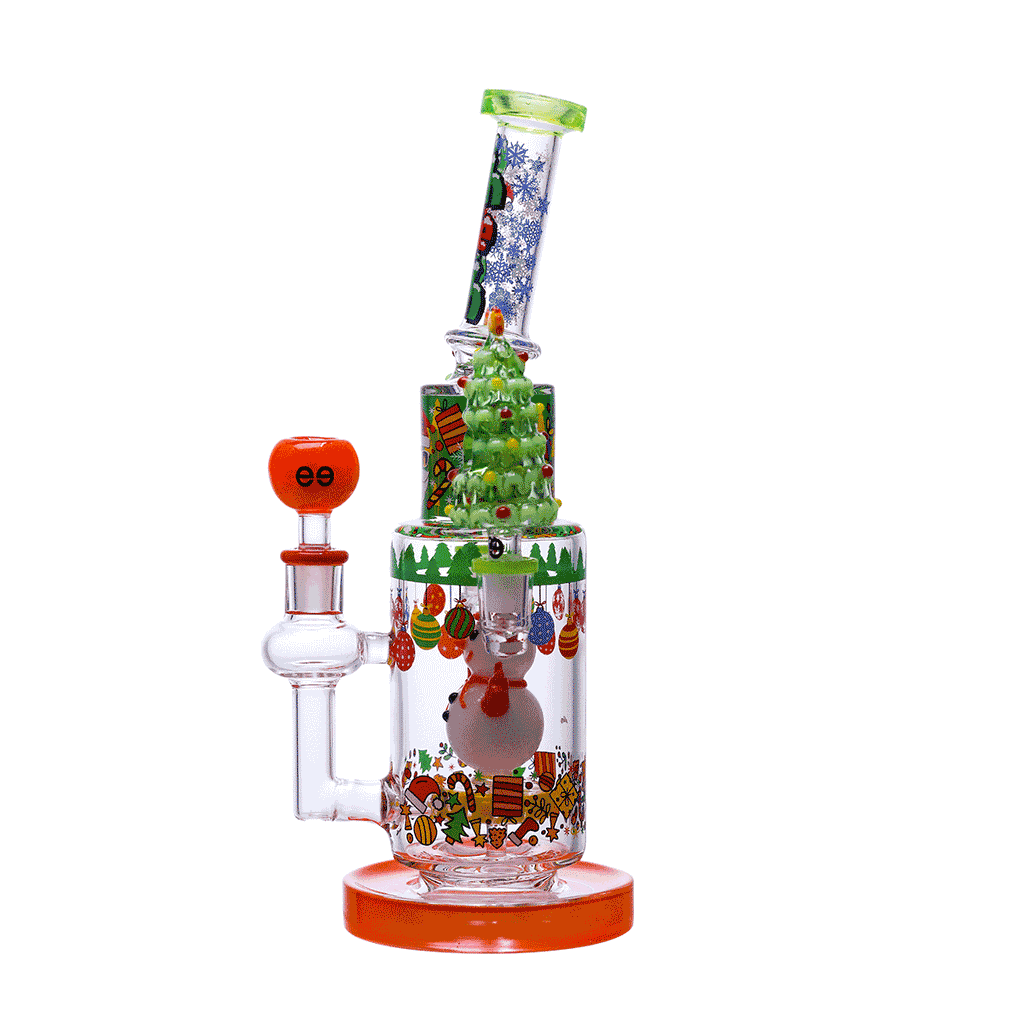 Cheech – 12.5″ Santa’s Little Helper | Wholesale Glass Water Pipe