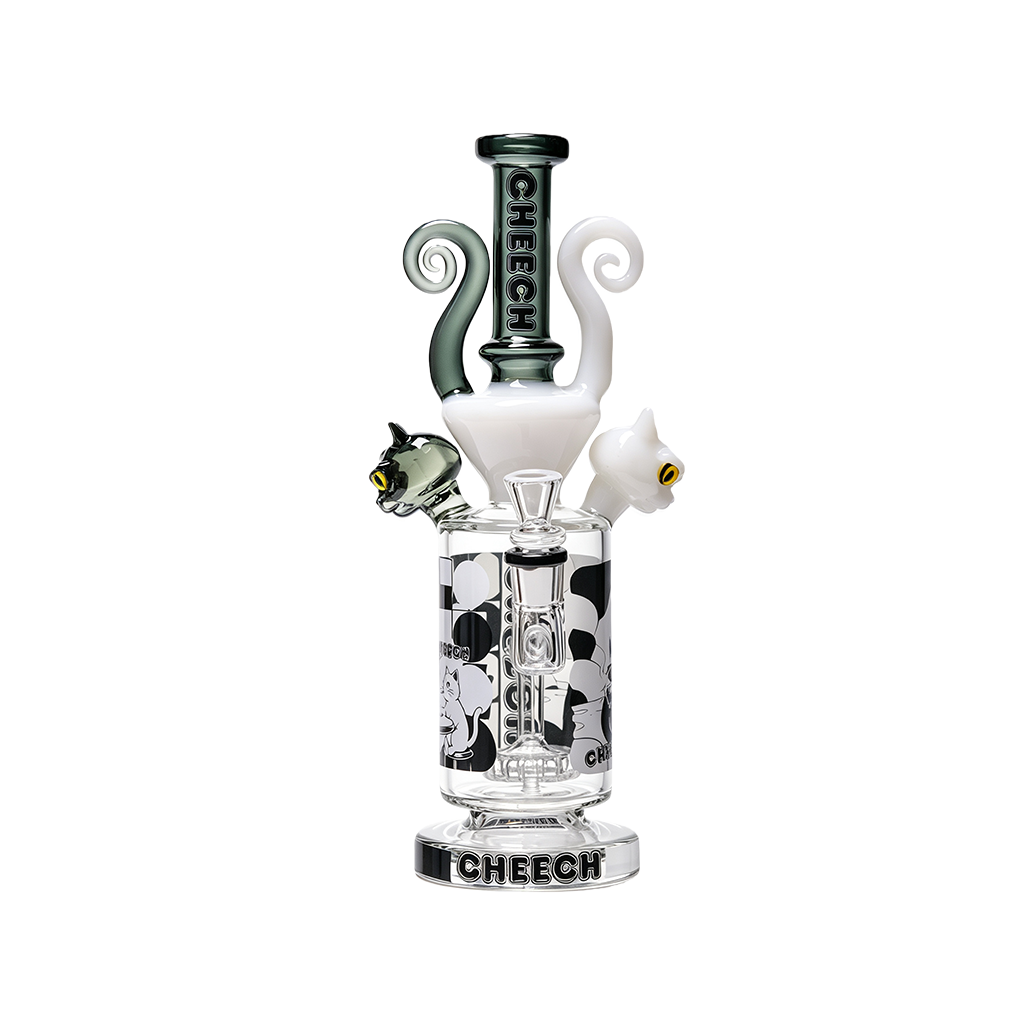 CHEECH - CAT ATTITUDE, GLASS WITH CLAWS. | CHE448