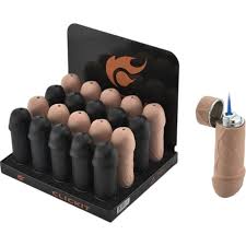 CLICKIT Dick Torch Lighters - 20CT/Display