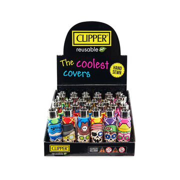 CLIPPER Reusable Hand Sewn - Lighters | 30 pc/Display