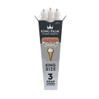 King Palm - Hemp Cones | KING Size  3-Hemp cones| 30Packs/Display | Squeeze & POP | WR10