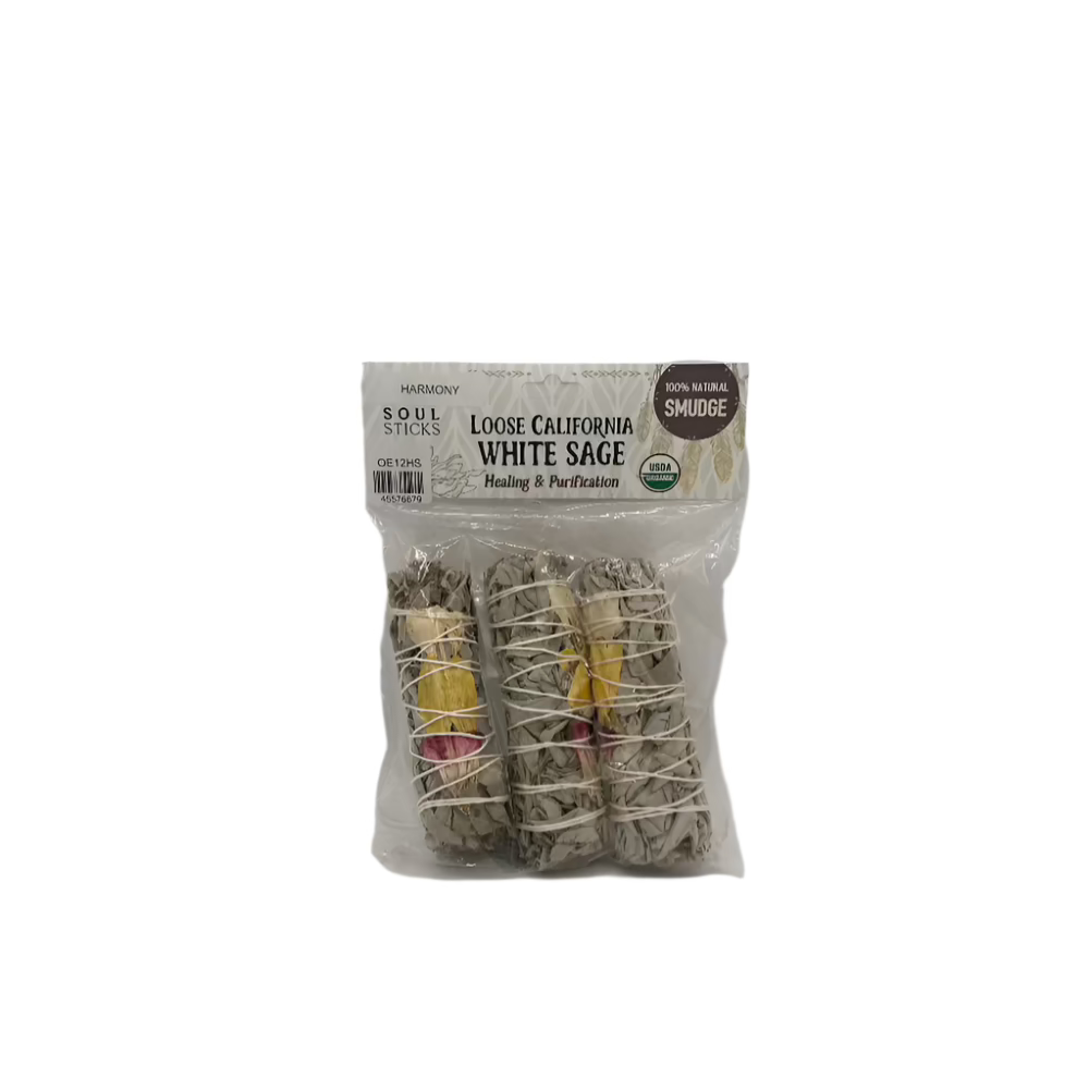 California white sage smudge set