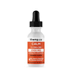 HHEMP CBG+CBD Tincture - Calm |  2000MG | Orange Flavor | 12 Ct/Box