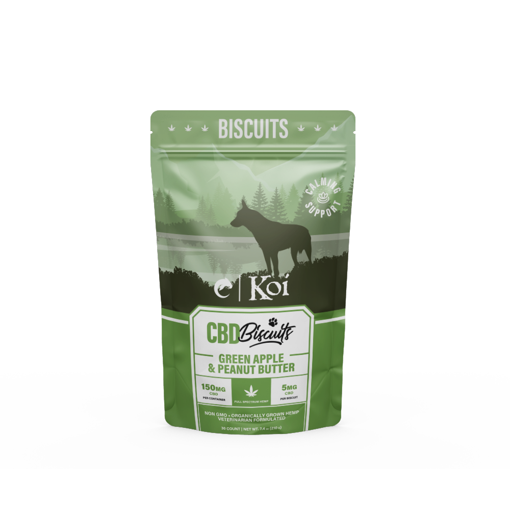 Koi CBD Dog Biscuit | 30 Count/Pouch – Wholesale pet products