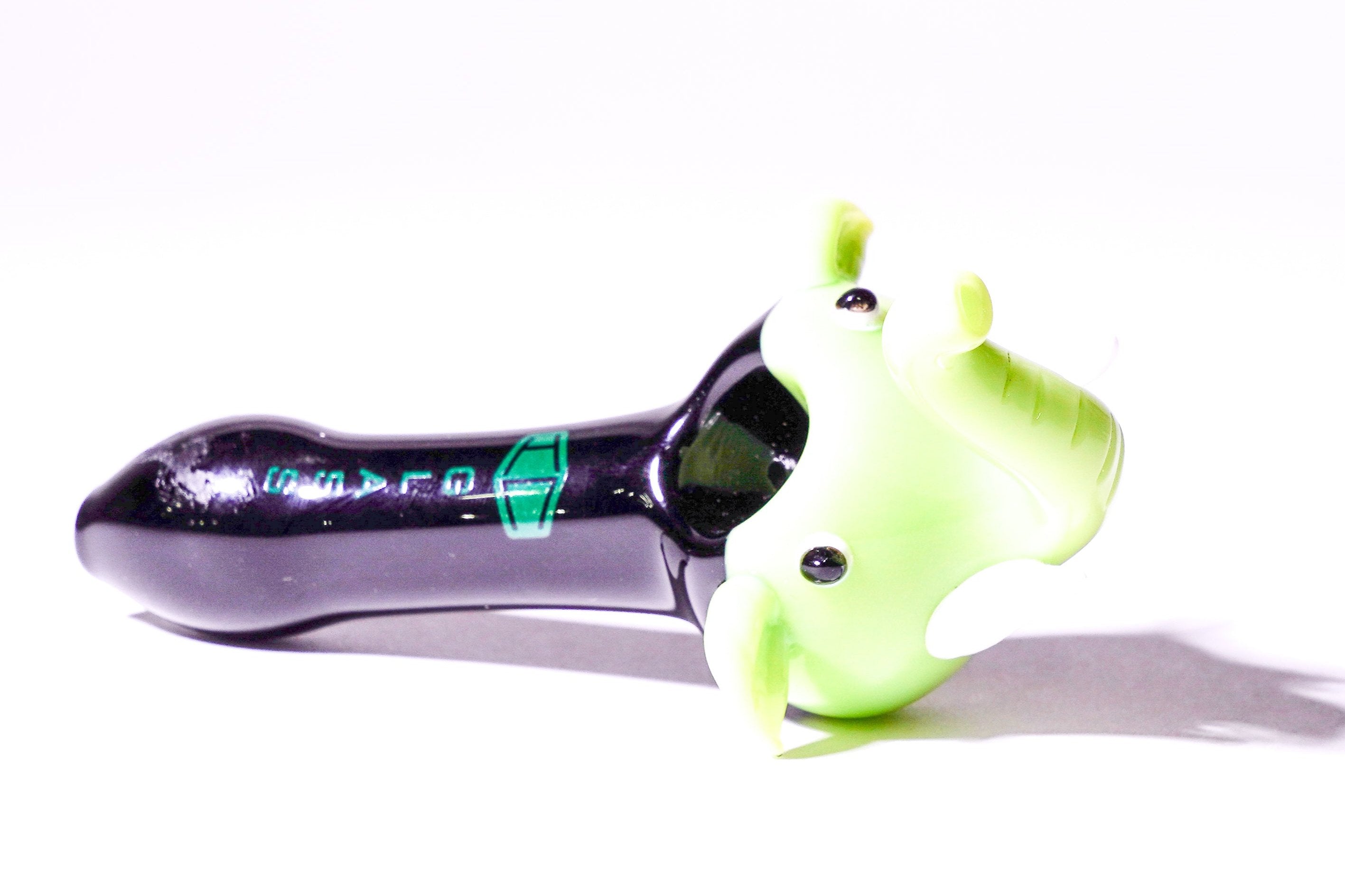 IC Glass - Elephant Hand Pipes | 3 Colors | ICHP163 Secondary image