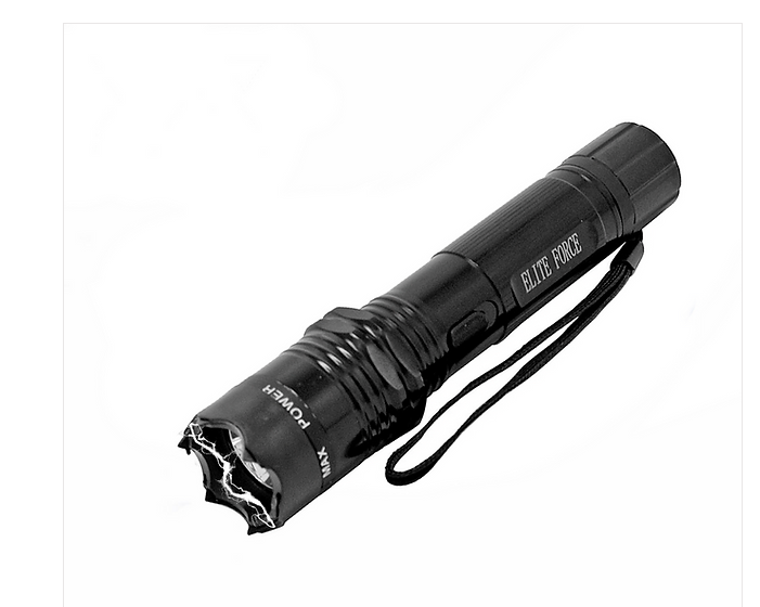 Big Elite Force Flashlight Stun Gun | Powerful Self Defense Tool | Wholesale Cannabis Accessories| Get Glass Distribution