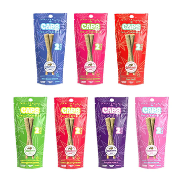 CAPS THC-A Pre-Rolls by Good Morels – 2-Pack of Premium Hemp Flower (2G Total)