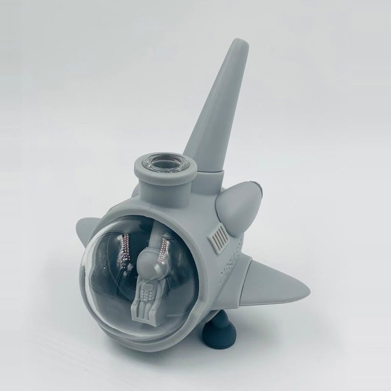 Silicone - Capsule 991 Glow In Dark Submarine Waterpipe | Single Unit