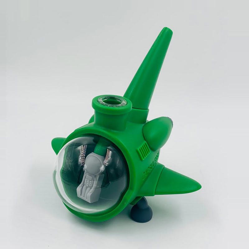 Silicone - Capsule 991 Glow In Dark Submarine Waterpipe | Single Unit Secondary image