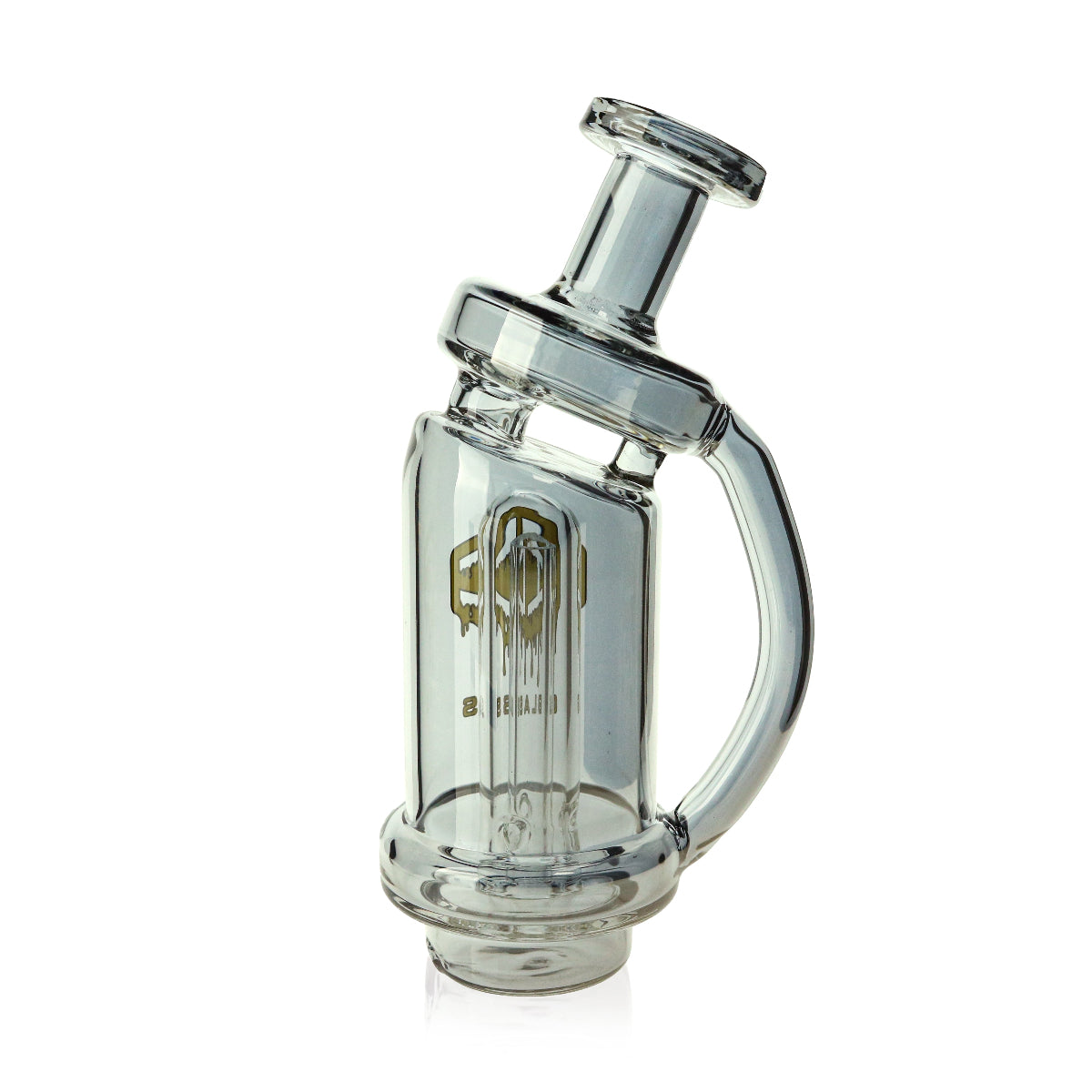 IC GLASS – Carta Attachment | Premium Recycler Glass Attachment with Perc Secondary image