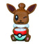 Cartoon-Style Silicone Bong – Brown Pikachu Design