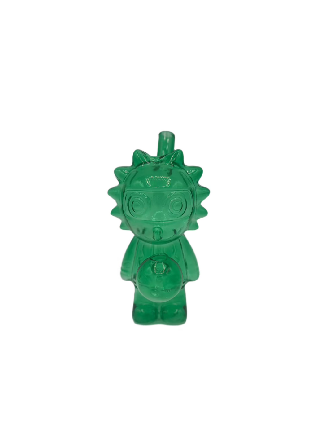 Cartoon character glass oil burners  green 