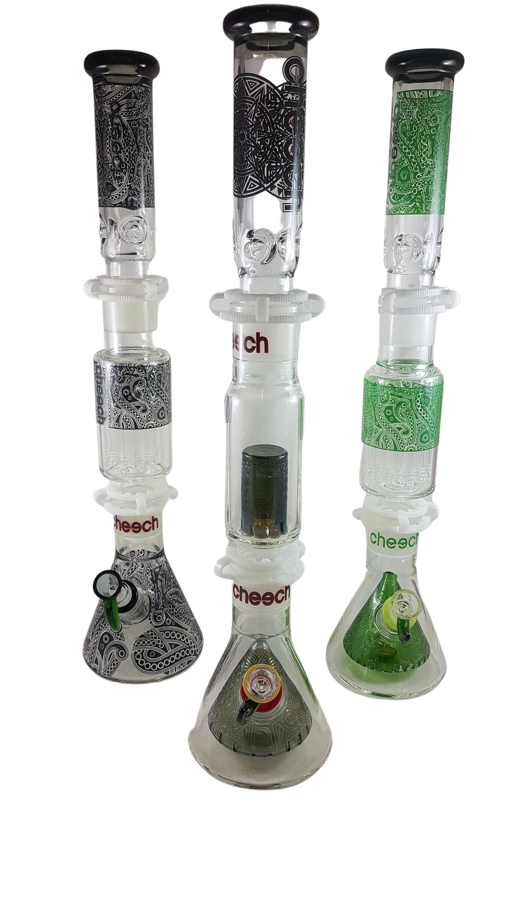 Cheech 3 Piece Build-A-Bong Starter Set | Wholesale Cannabis Accessories Main image