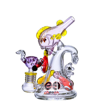 Cheech Glass Piranhas Catching The Waves, Nothing To See Here Waterpipe