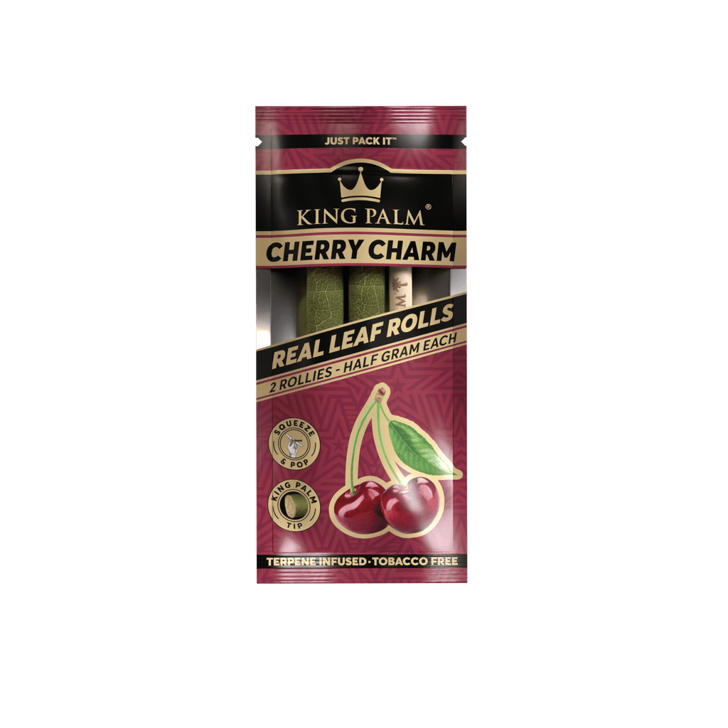 King Palm 2 MINIS -Holds 1G Each | Squeeze & POP | 20Pouches/Display