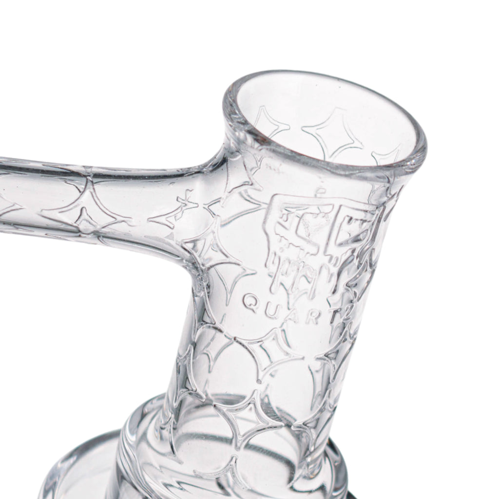 Close up of QUASAR 4th Gen quartz banger