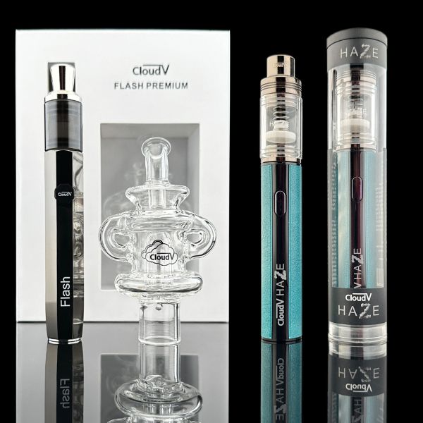 CloudV HAZE Flower Pen featuring a sleek, portable design with powerful performance for smooth and discreet dry herb vaping sessions.