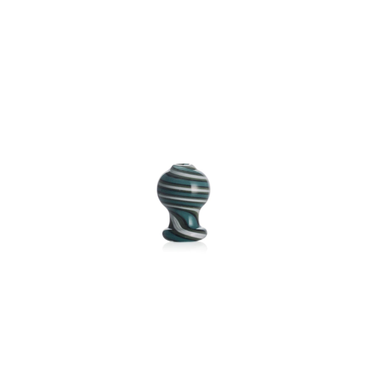 IC Glass - IC swirl design carb caps|  Pack of 8 Color Secondary image