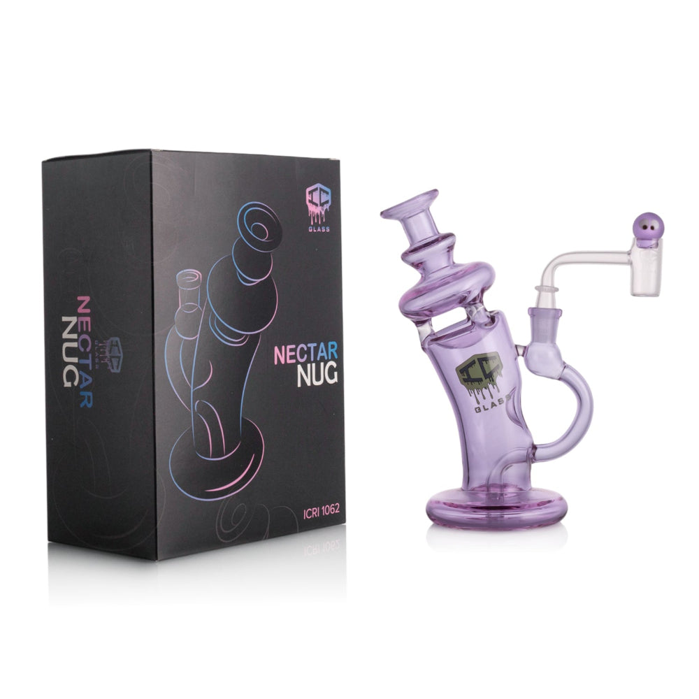 IC Glass – Nectar Nug | Ultimate Dabbing Recycler – Wholesale Glass Water Pipe