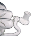 Compact recycler rig designed for terpene-rich hits