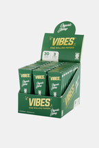 VIBES King Size Pre-Rolled Cones | 30 Pack Box | 3 Cones Per Pack