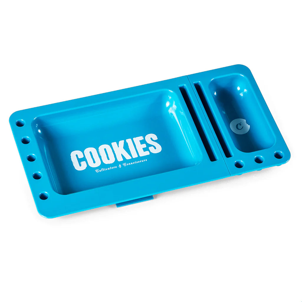 Cookies V3 Rolling Tray 3.0 in three color options – premium cannabis accessory

