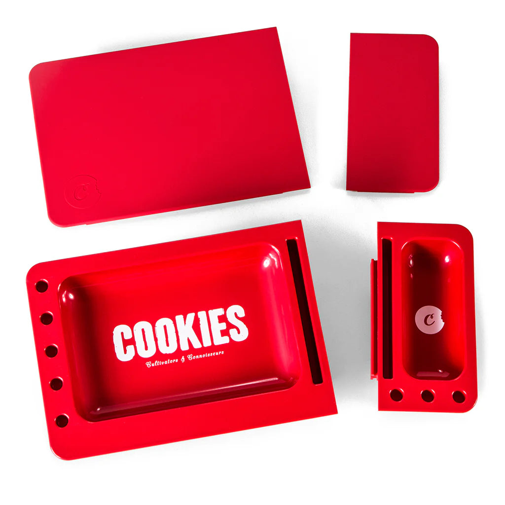 Cookies_red tray - top view 