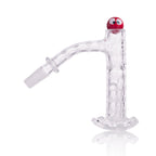IC Quartz - Crystal | 14mm 45° Banger | Includes Carb Cap, Terp balls | 3 Colors