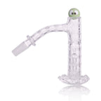 IC Quartz - Crystal | 14mm 45° Banger | Includes Carb Cap, Terp balls | 3 Colors