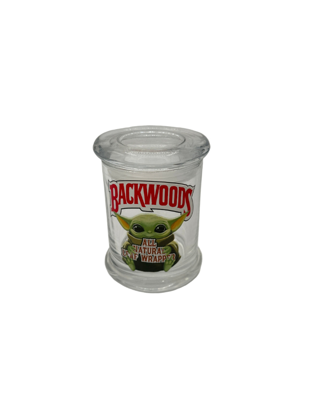 Custom printed airtight glass jars - 3-pack wholesale case