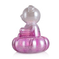 Cute collectible bear glass pipe for smoke shops

