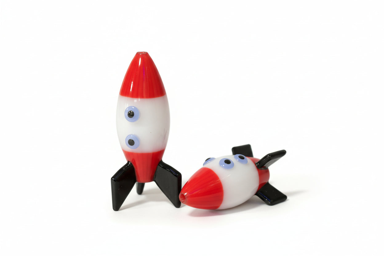 Hand Pipe - Premium Rocket Design Hand Pipe  | 4"  | $12.99/Pc Main image