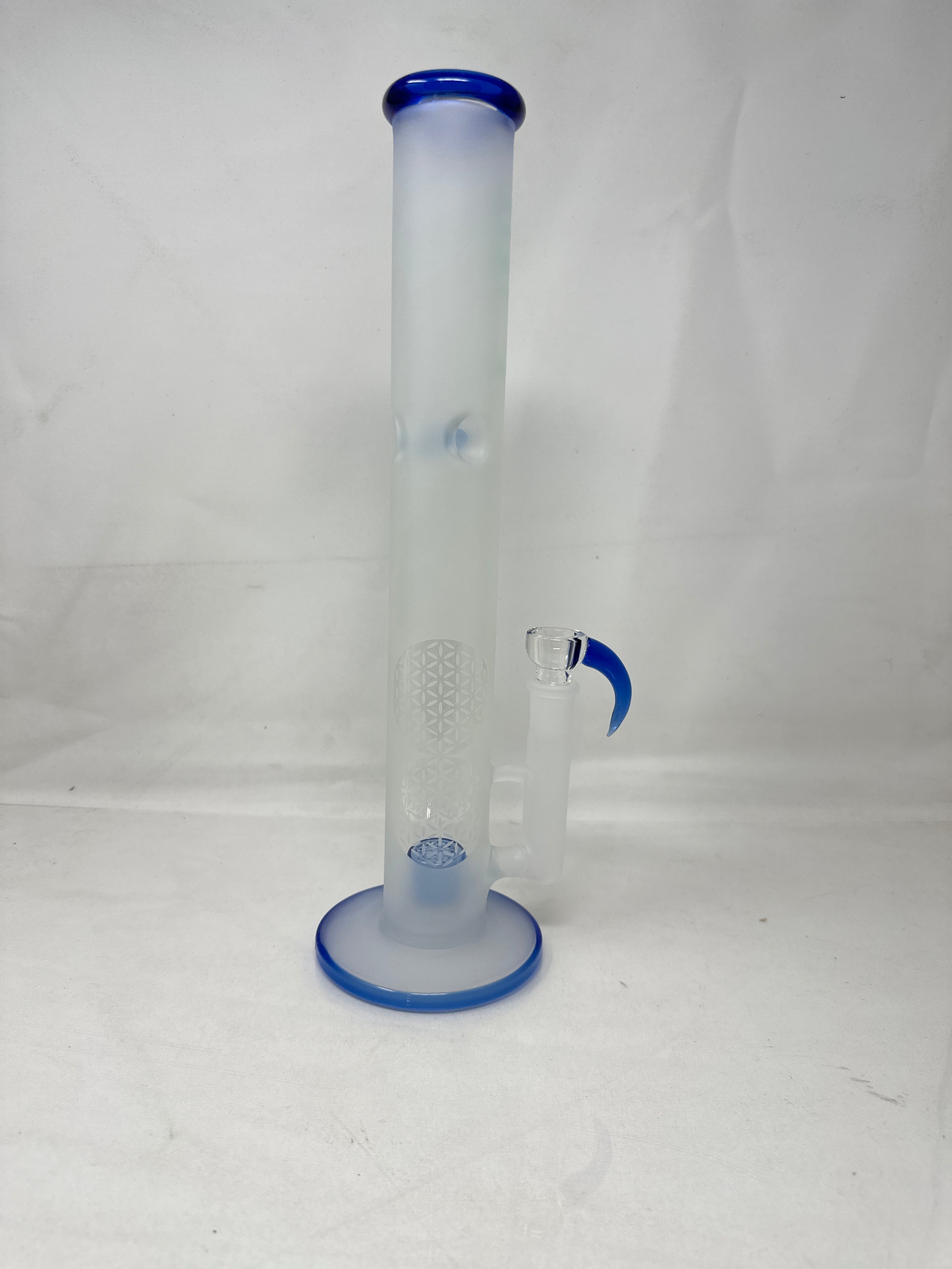 King Pluto - Frosted Design Straight Shooter with Designer bowl piece| WP4506 Main image