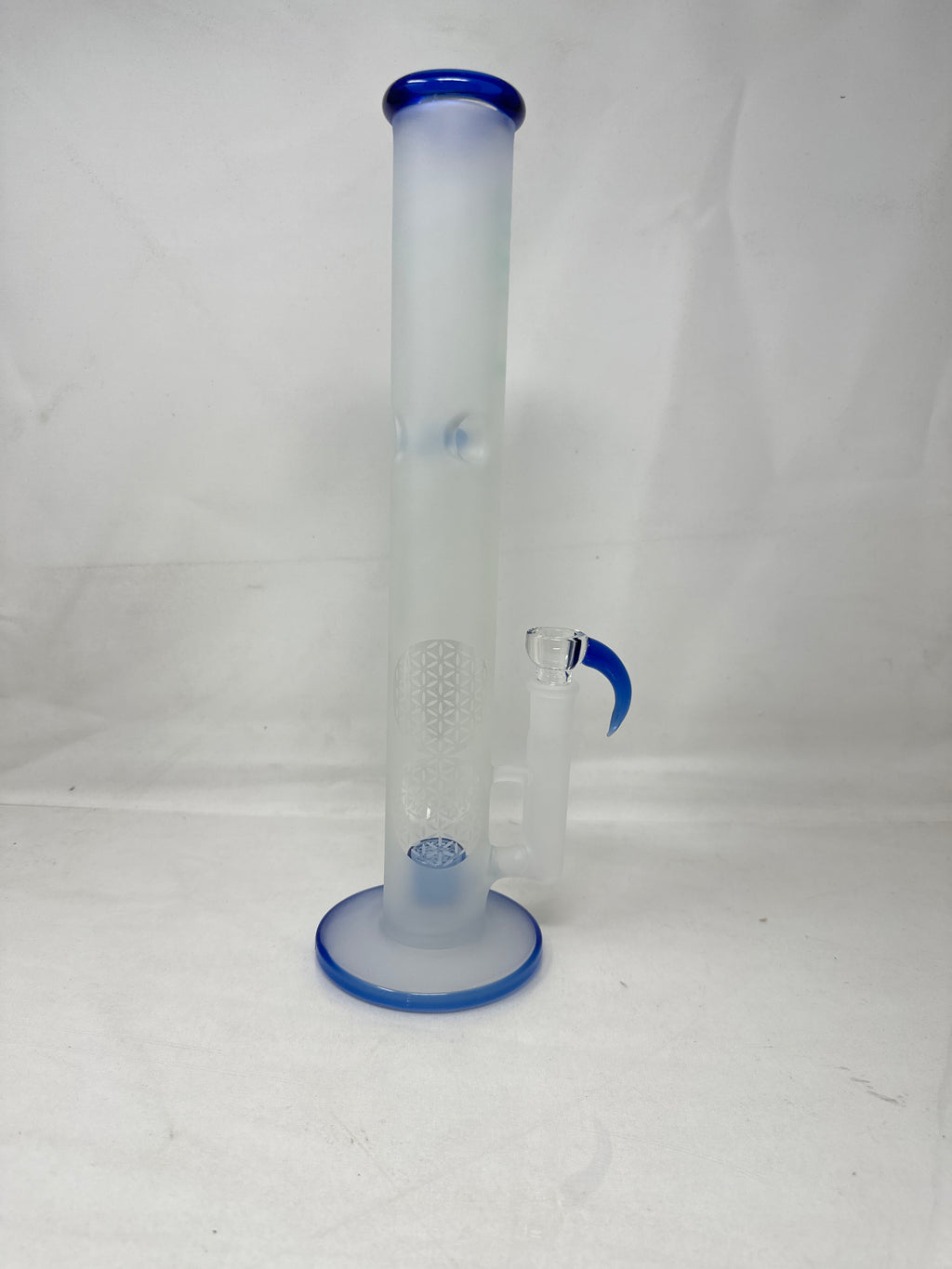 King Pluto - Frosted Design Straight Shooter with Designer bowl piece| WP4506