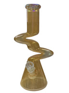 Iridescent 12 Inch Zong Glass Water Pipe