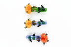 5 Inches Premium Honeycomb Bee Top Pipe - Hand Pipe | Assorted 2 Colors